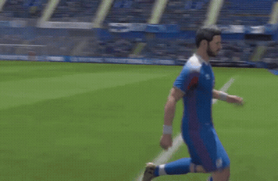 Man In Blue Jersey Number 5 GIF