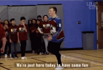 Man In Blue Jersey Number 8 GIF