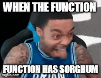 Man In Blue Jersey Saying When The Function Function Has Sorghum GIF