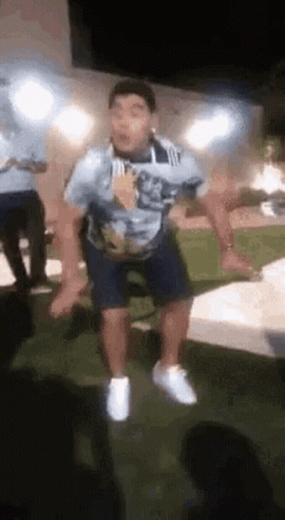 Man In Blue Mars Jacket On Field GIF