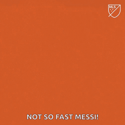 Man In Blue Mercy Jersey Pointing Up GIF