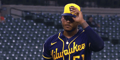 Man In Blue Milwaukee Jersey GIF
