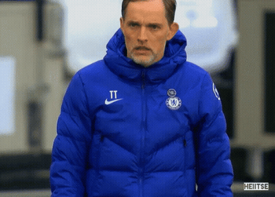 Man In Blue Nike Jacket With Letter T GIF