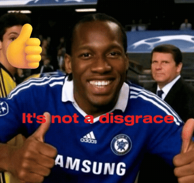 Man In Blue Samsung Jersey Giving Thumbs Up GIF