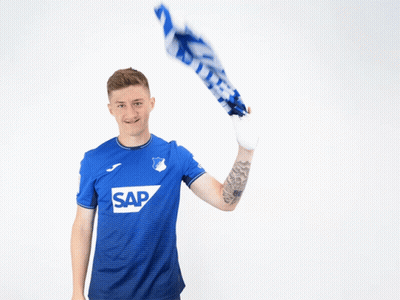 Man In Blue Sap Shirt GIF