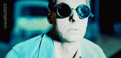 Man In Blue Shirt And Sunglasses Cravello2023 GIF