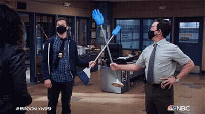 Man In Blue Shirt And Tie Saying Am I Just A Piece Of Meat To You GIF