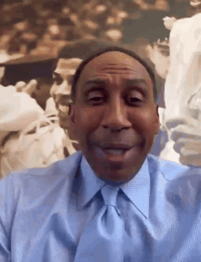 Man In Blue Shirt And Tie Smiling GIF