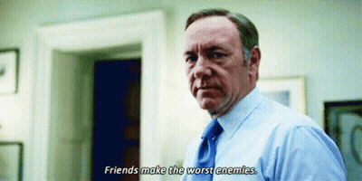 Man In Blue Shirt And Tie Standing GIF