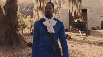 Man In Blue Shirt And White Tie GIF