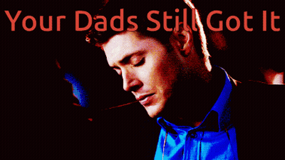 Man In Blue Shirt Coughing Your Dads Still Got It GIF