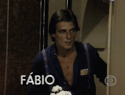 Man In Blue Shirt Fabio Junior GIF