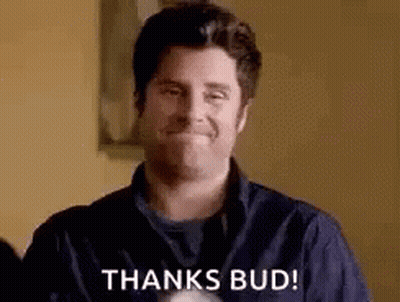 Man In Blue Shirt Giving Thumbs Up GIF