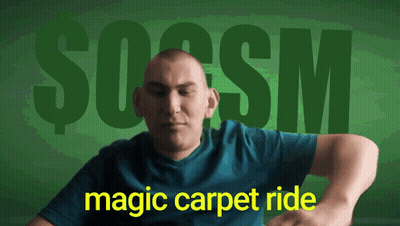 Man In Blue Shirt In Front Of Green Background Saying Sosm GIF