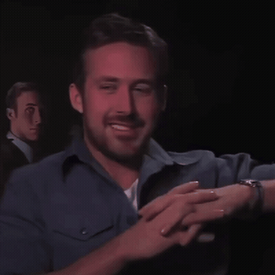 Man In Blue Shirt Looking At Watch GIF