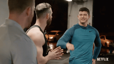 Man In Blue Shirt Netflix GIF