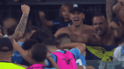 Man In Blue Shirt Number 27 GIF