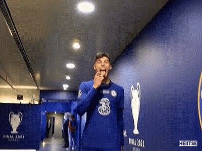Man In Blue Shirt Number 3 GIF