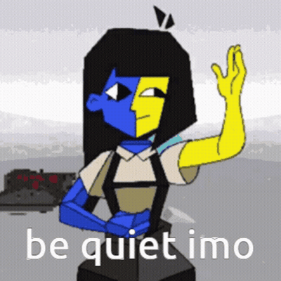 Man In Blue Shirt Pointing At Ur A Cornball GIF