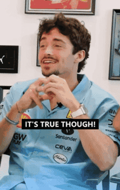 Man In Blue Shirt Santander GIF