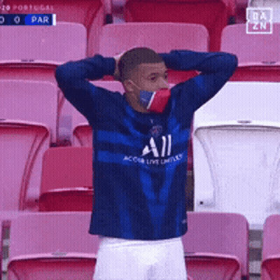 Man In Blue Shirt Saying All GIF