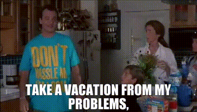 Man In Blue Shirt Saying Don't Wiggle Me GIF