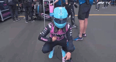 Man In Blue Shirt Saying EC GIF