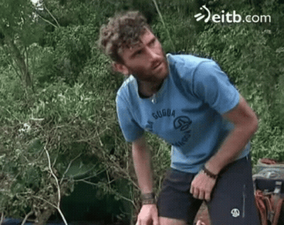 Man In Blue Shirt Saying Gordo GIF