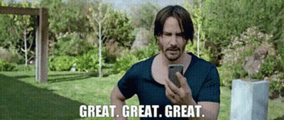 Man In Blue Shirt Saying Great GIF