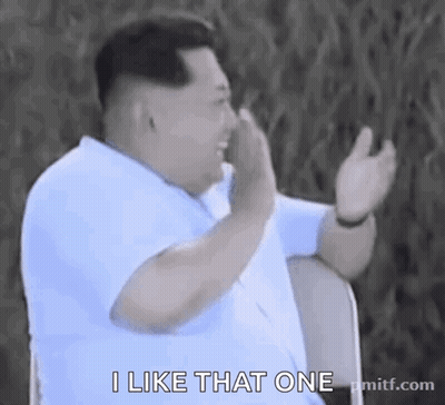 Man In Blue Shirt Saying I Like That One GIF