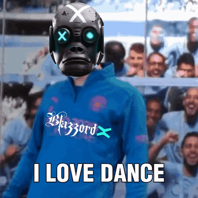 Man in Blue Shirt Saying I Love Dance