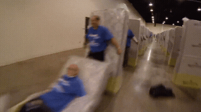 Man In Blue Shirt Saying I Love You GIF