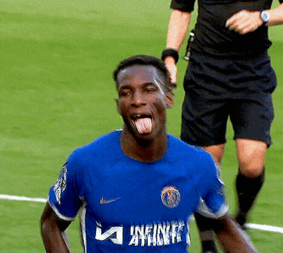 Man In Blue Shirt Saying Infini GIF