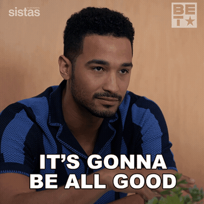 Man In Blue Shirt Saying It's Gonna Be All Good GIF