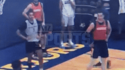 Man In Blue Shirt Saying Klaber Markosen GIF