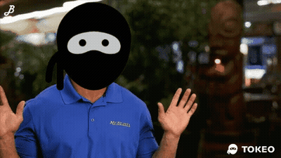 Man In Blue Shirt Saying Muskland GIF