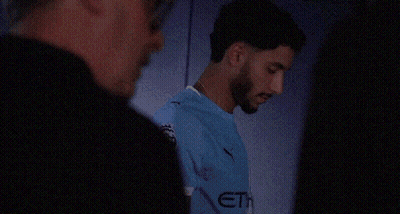 Man In Blue Shirt Saying Premier League GIF