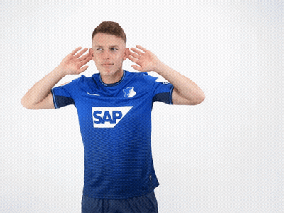 Man In Blue Shirt Saying Sap GIF