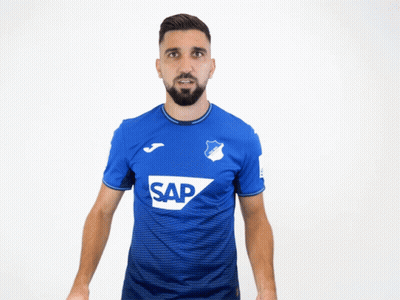 Man In Blue Shirt Saying Sap GIF