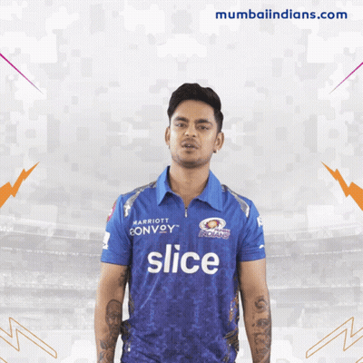 Man In Blue Shirt Saying Slice GIF