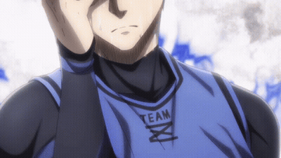 Man In Blue Shirt Saying Team GIF