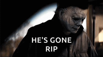 Man In Blue Shirt Saying Thanks I'll Be Here Thru All Eternity GIF