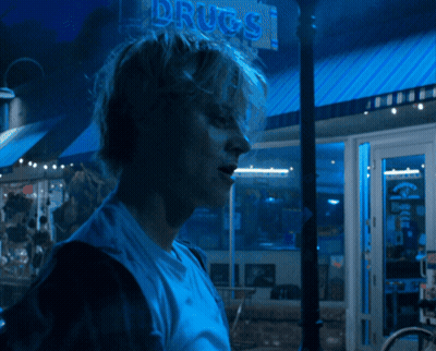 Man In Blue Shirt Says Let's Play Ball GIF