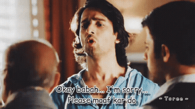 Man In Blue Shirt Says Okay Babah GIF