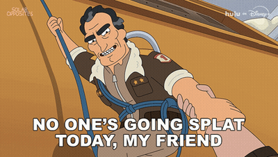 Man In Blue Shirt Says We're Not Besties Netflix GIF