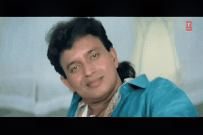 Man In Blue Shirt Smiling GIF