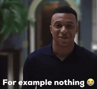 Man In Blue Shirt Smiling For Example Nothing GIF