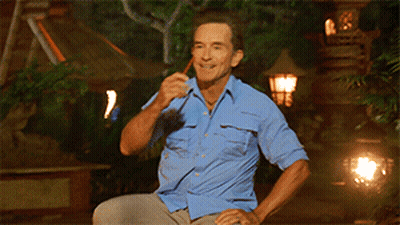 Man In Blue Shirt Smoking Pipe GIF