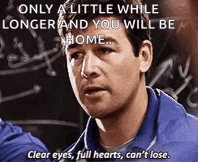 Man In Blue Shirt Talking To Another Man GIF