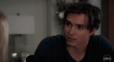 Man In Blue Shirt With ABC Logo GIF